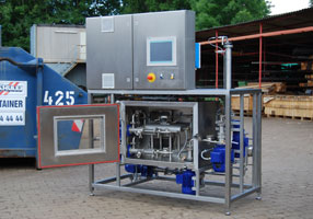 Bildbearbeitung für Fa. Hebold: Vom Hintergrund freigsestellt, Schatten eingearbeitet, Logo aufgesetzt, Reflexionen beseitigt